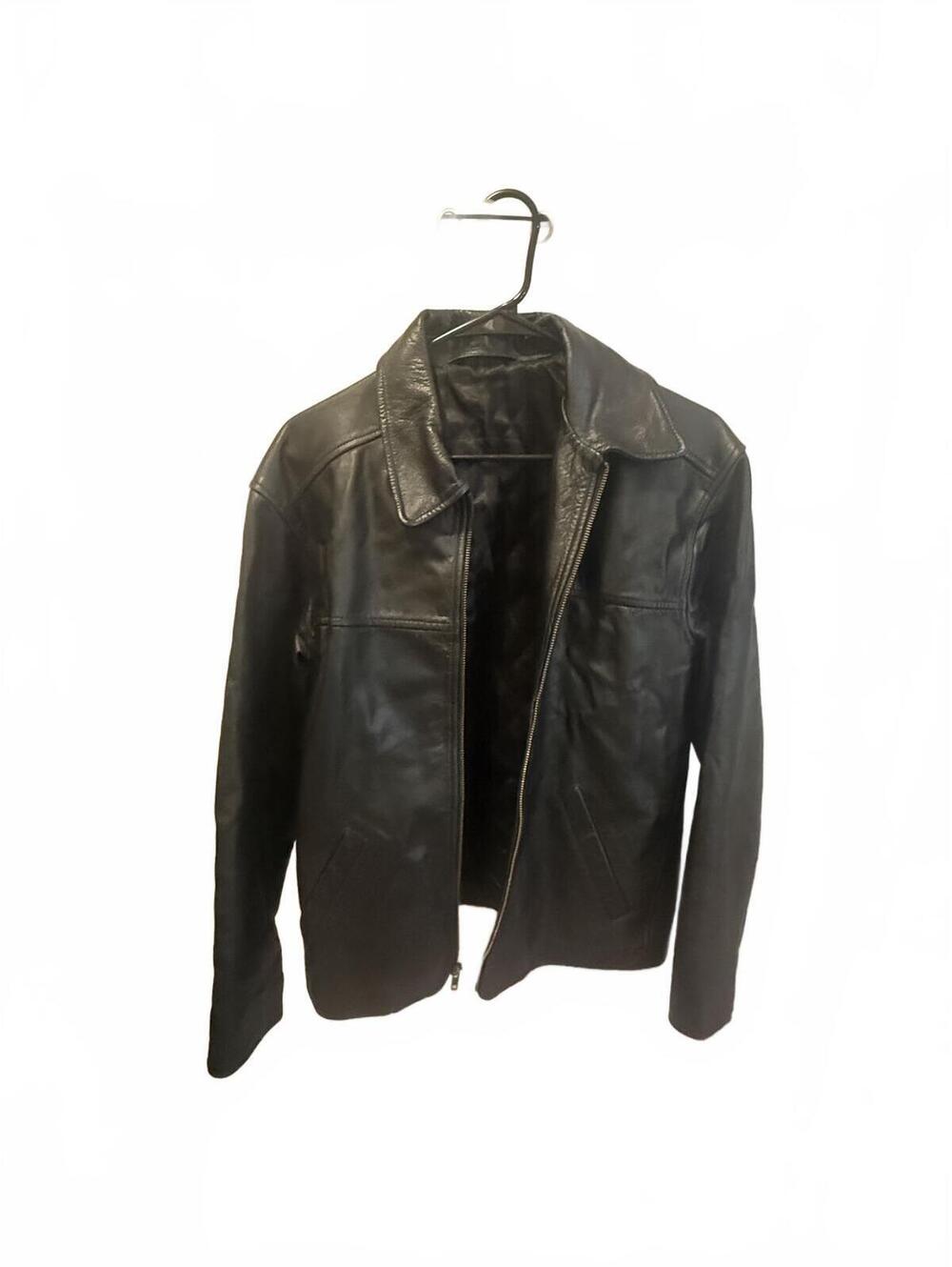 Classic Black Leather Jacket